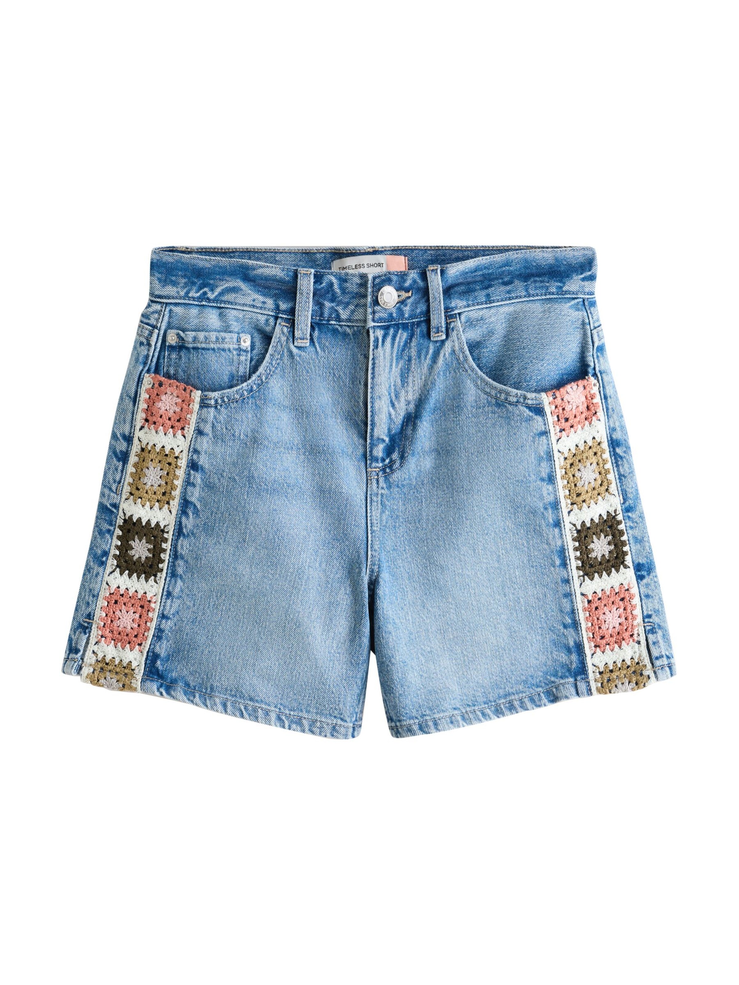 Next Shorts in Blau: Vorderseite