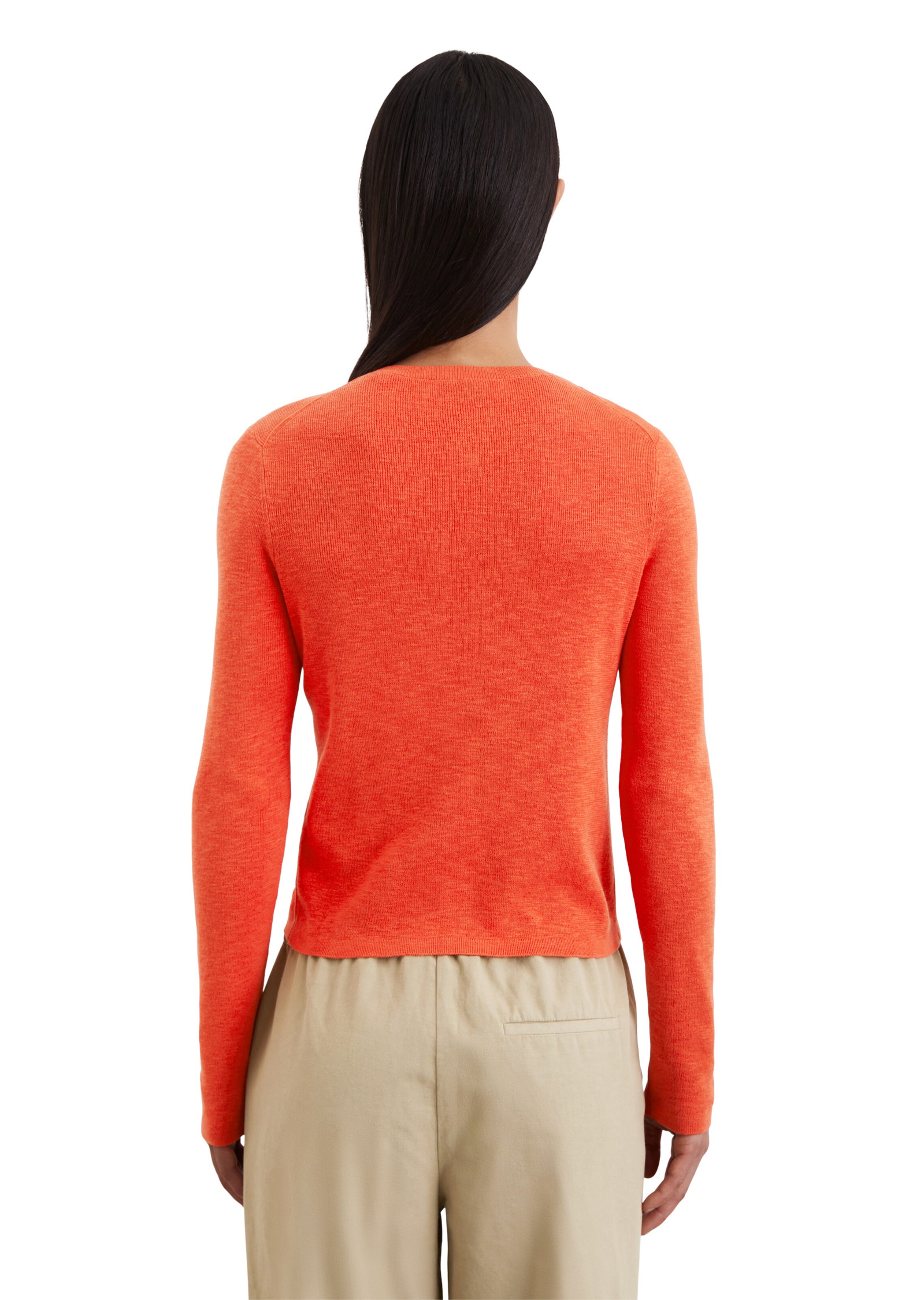 Marc O'Polo Gebreid vest in Rood