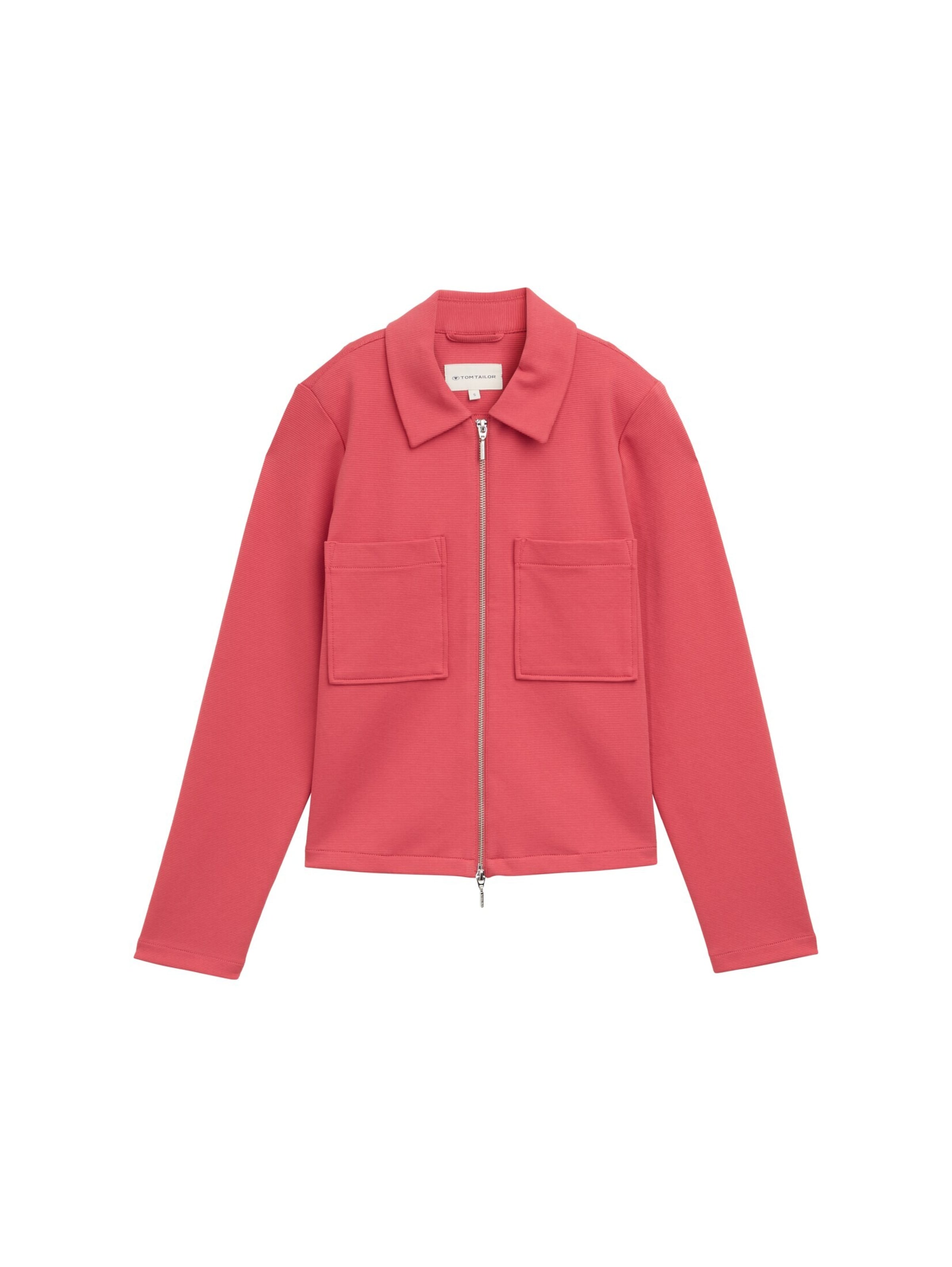 TOM TAILOR Jacke in Rot: Vorderseite