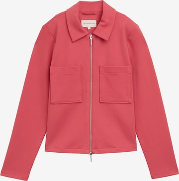 Veste mi-saison TOM TAILOR en rouge : devant