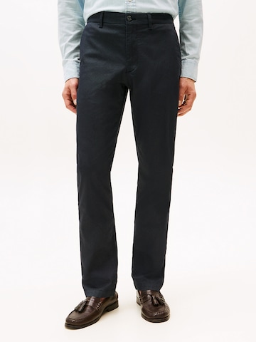 TOMMY HILFIGER Regular Chino trousers in Blue: front