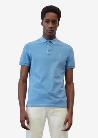 Marc O'Polo Regular fit Shirt in Blauw: voorkant