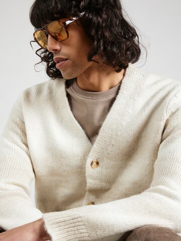 Only & Sons Knit Cardigan 'ONSMARCEL' in White