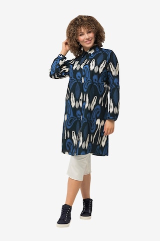 Ulla Popken Blouse in Blauw: voorkant