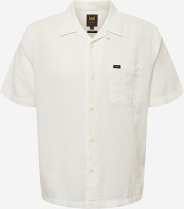 Lee Button Up Shirt in White: front