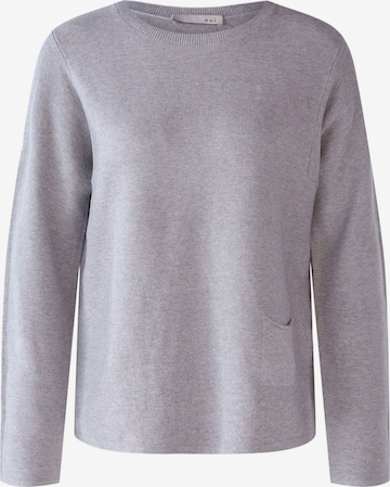 Pull-over OUI en gris : devant