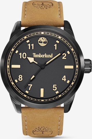 TIMBERLAND Analoguhr 'Watch Small Henniker' in Braun: Vorderseite