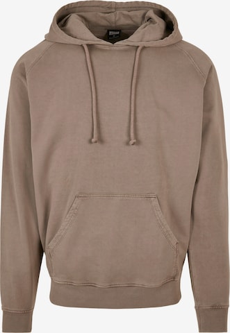 Urban Classics Sweatshirt in Brown: front