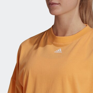 ADIDAS SPORTSWEAR Funkčné tričko - oranžová