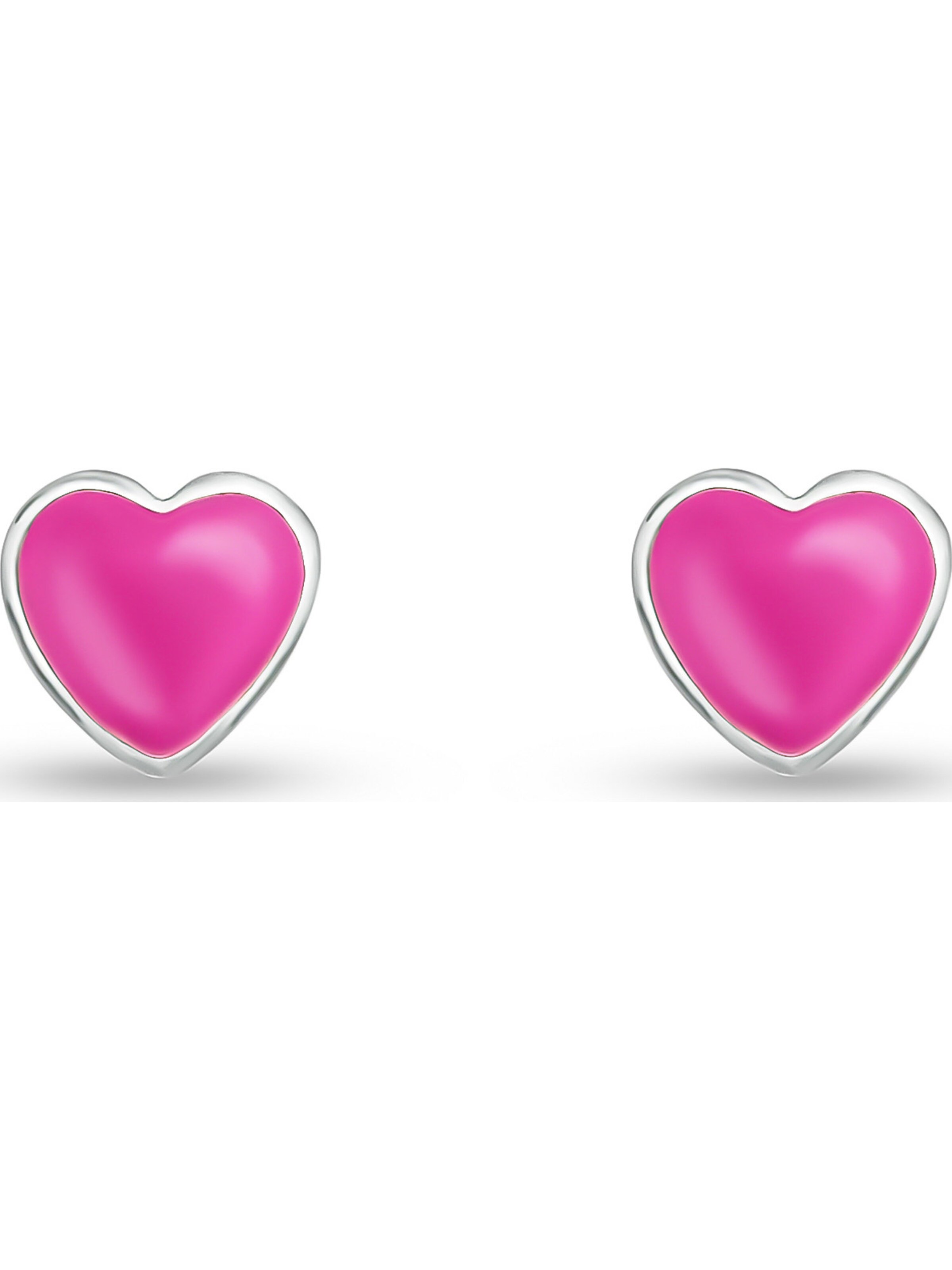 FAVS Ohrringe in Pink: Vorderseite