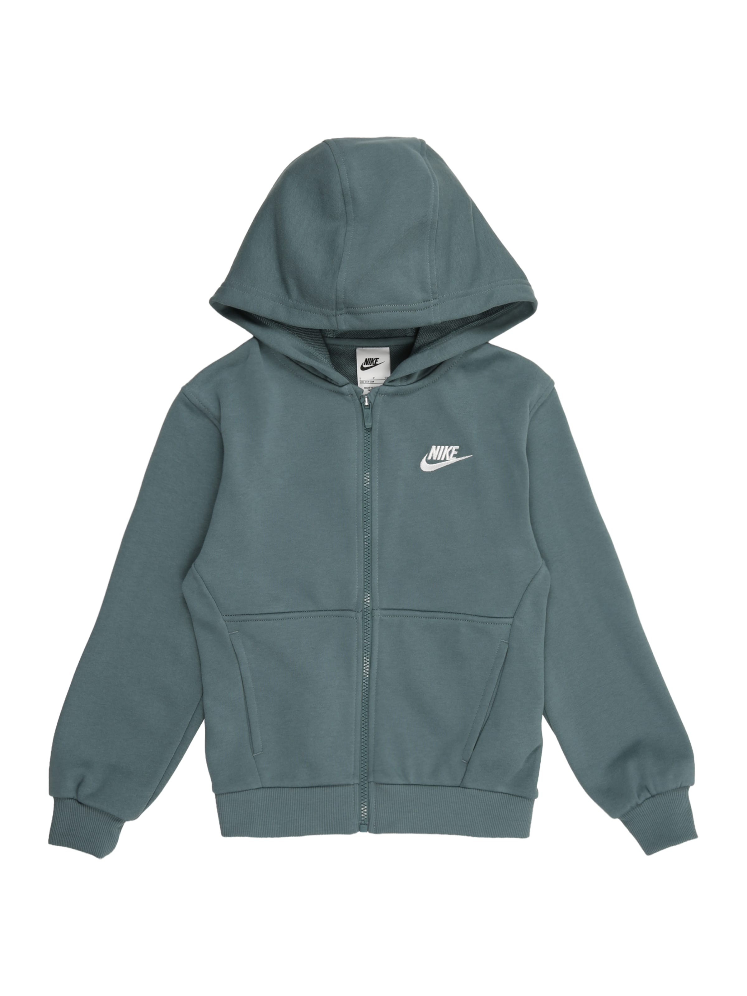 Nike Sportswear Mikina 'CLUB' – modrá: přední strana