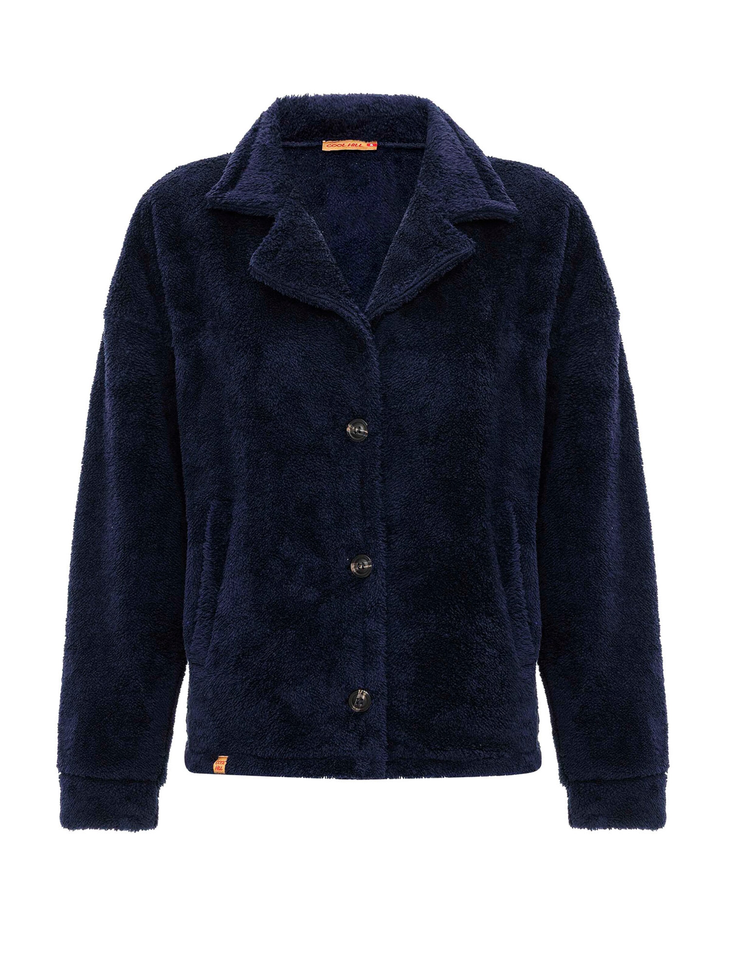Cool Hill Fleece jacket in Blue: front