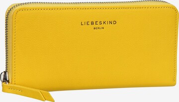 Liebeskind Berlin Wallet 'Gigi' in Yellow: front