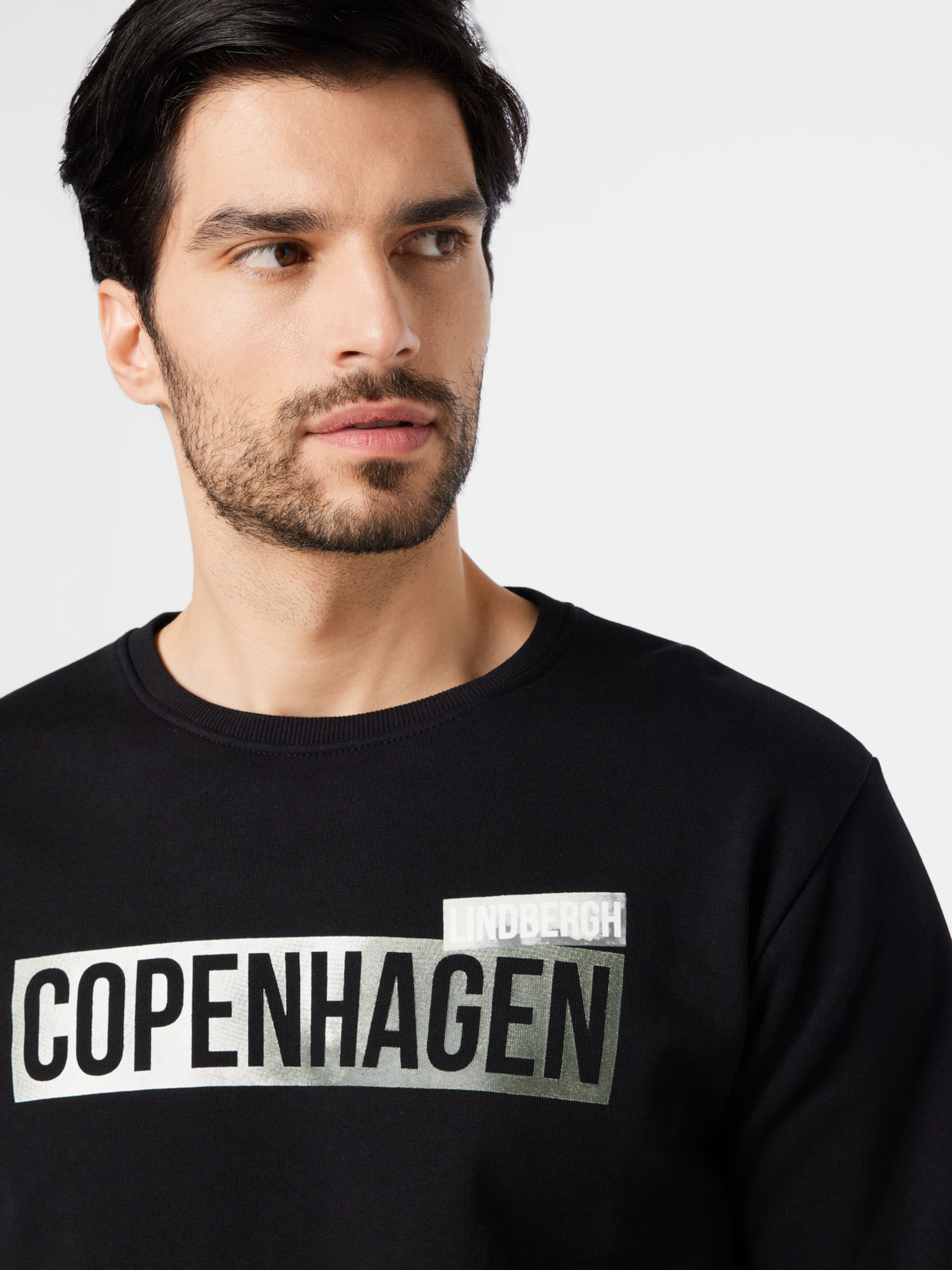 Homme Sweat-shirt Copenhagen Lindbergh en Noir 