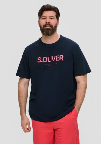 s.Oliver T-Shirt in Blau: Vorderseite