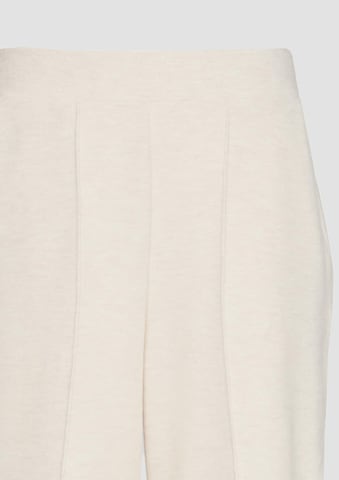 s.Oliver Wide Leg Hose in Beige