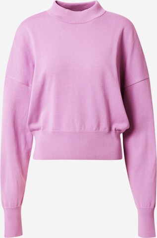 JAN 'N JUNE - Pullover 'YIN' em roxo: frente