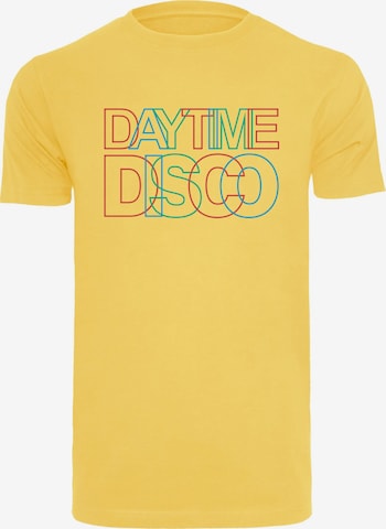 MT Men Shirt 'Daytime Disco' in Geel: voorkant