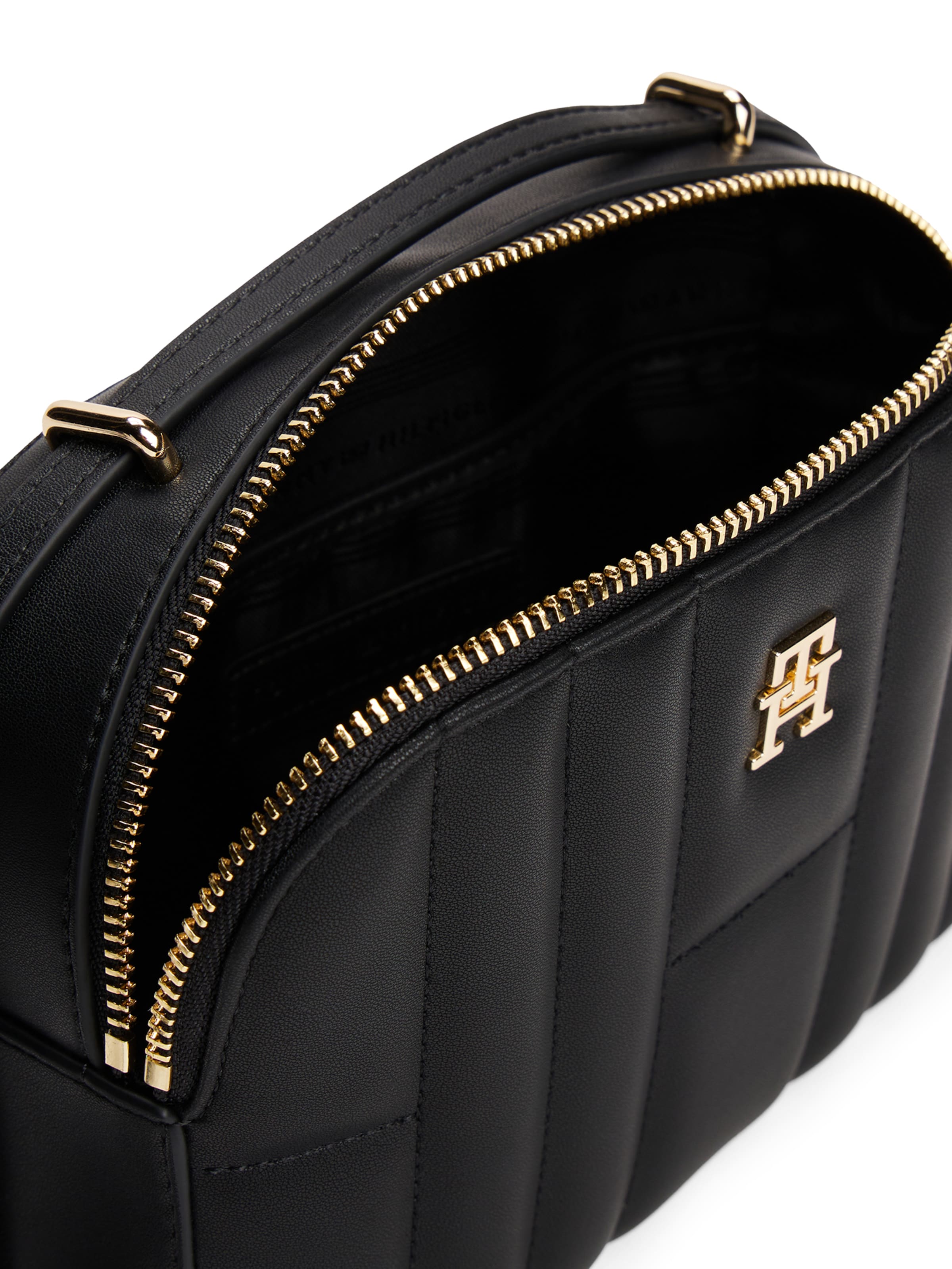 TOMMY HILFIGER Taška přes rameno – černá