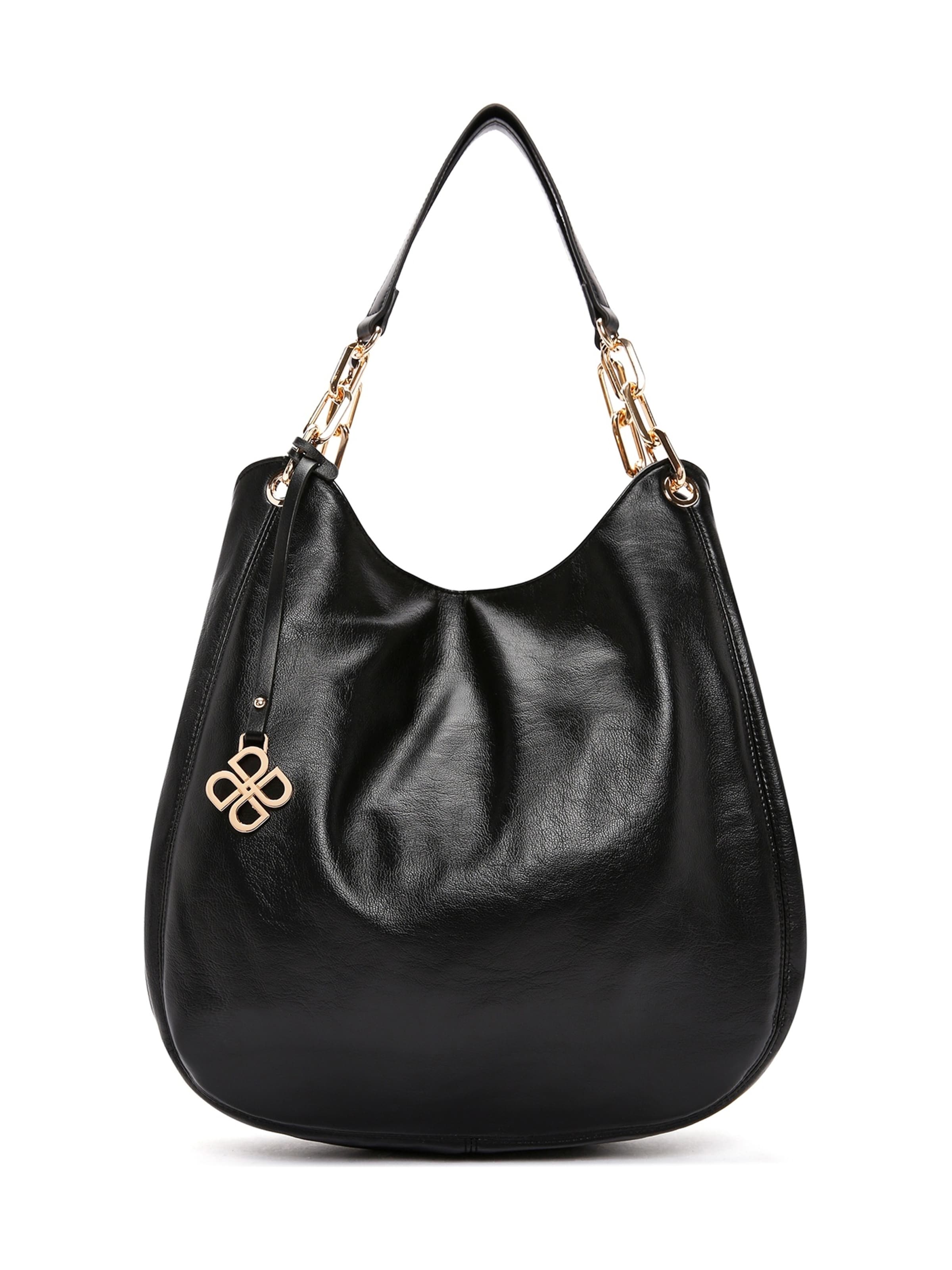 Sac bandoulière Derimod en noir : devant