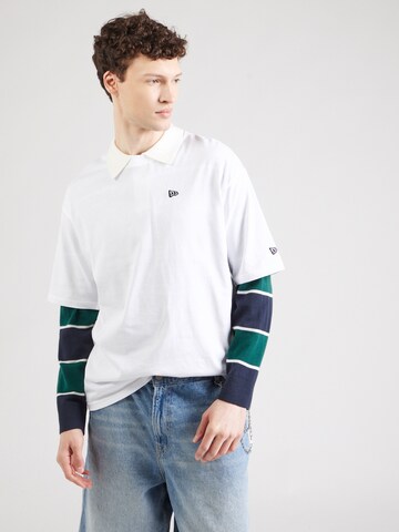 NEW ERA Tričko 'BASEBALL' – bílá