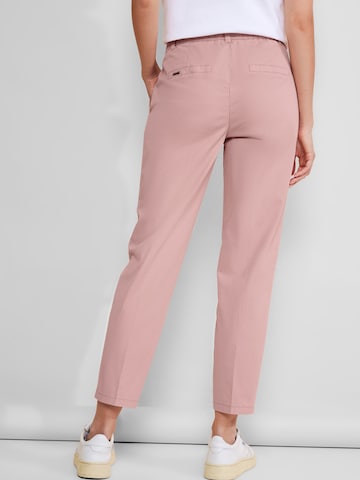 STREET ONE Regular Chino trousers in Pink