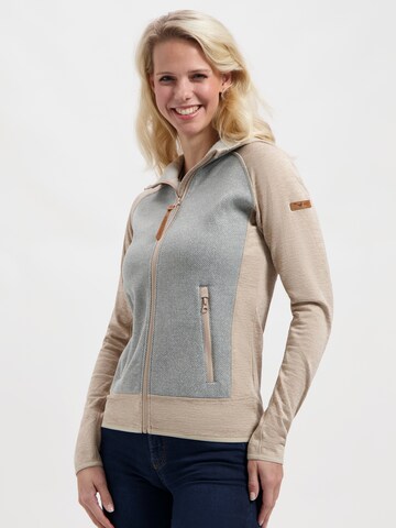 MGO Gebreid vest 'Clara ' in Beige