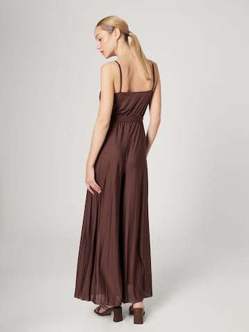 Guido Maria Kretschmer Women Jumpsuit 'Sofia' in Braun: zadná strana