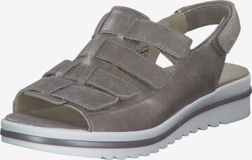 WALDLÄUFER Sandals 'Selma 927003' in Grey: front