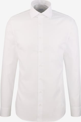 Chemise business SEIDENSTICKER en blanc : devant