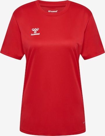 Hummel Shirt 'ESSENTIAL' in Red: front