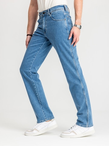 regular Jeans 'Wrangler Texas Good Shot W121HRZ93 112330691' di WRANGLER in blu