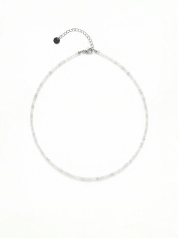 Nemomatheo Necklace 'Twilight Whisper – Filigrane Steinperlenkette' in Gold: front