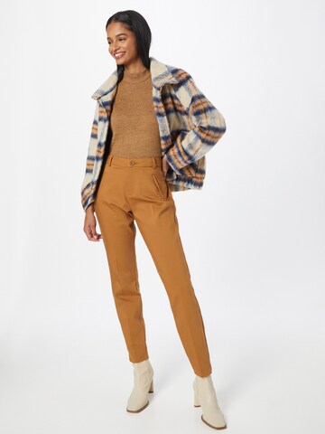 minus Regular Pleated Pants 'Daya' in Brown