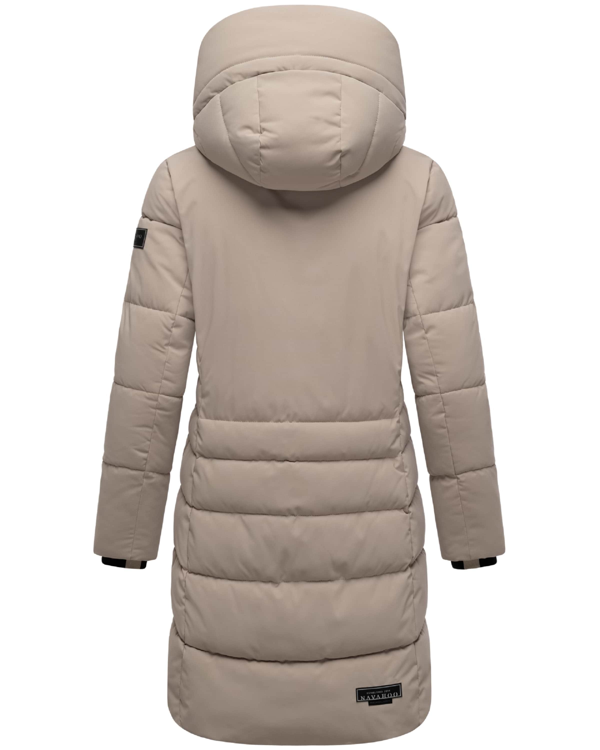 NAVAHOO Зимнее пальто 'Mondnebel XIV' в Серый