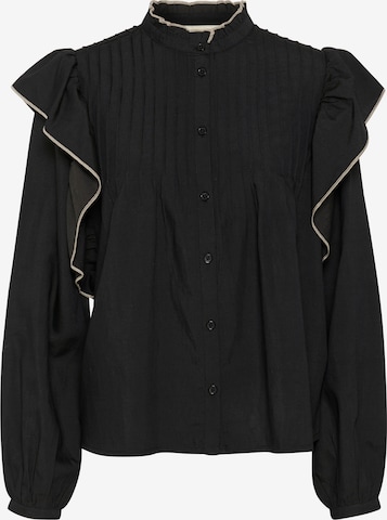 Camicia da donna 'CR Ivy' di Cream in nero: frontale