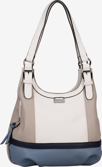 TOM TAILOR Shopper in Beige / Cream / Blue, Item view