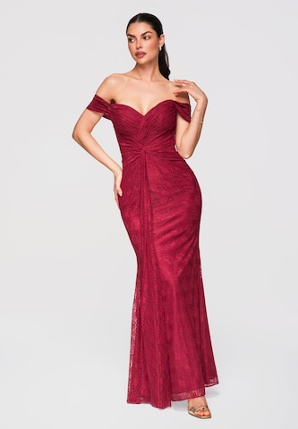 Ombre Evening dress in Red