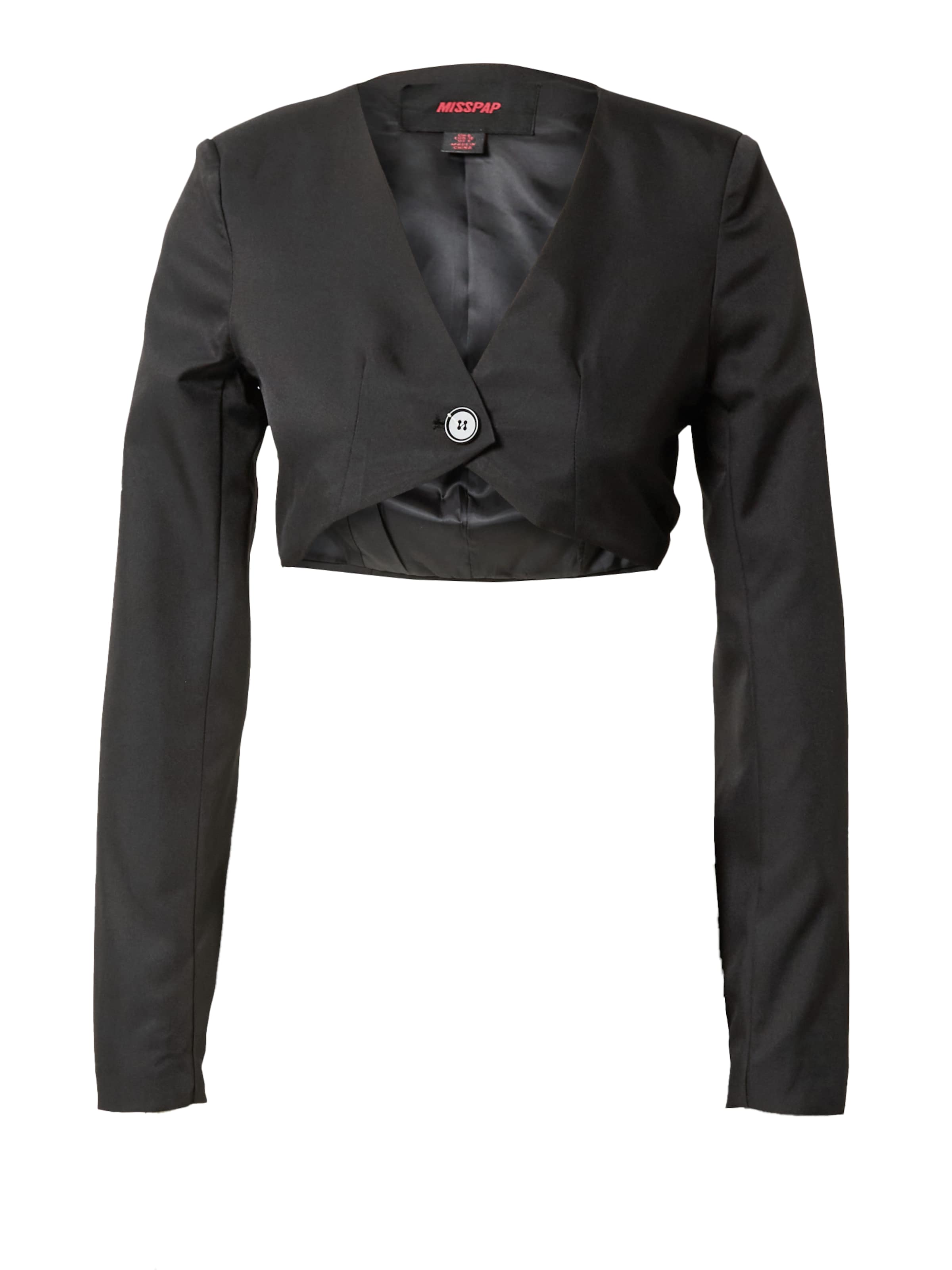 Blazer di Misspap in nero: frontale