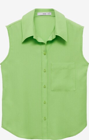 MANGO Блуза 'LIM' в зелено: отпред