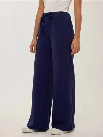 Hiccup Loosefit Hose in Blau
