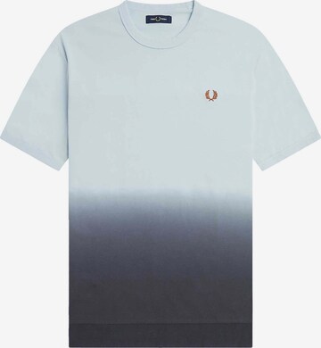 T-Shirt Fred Perry en bleu : devant