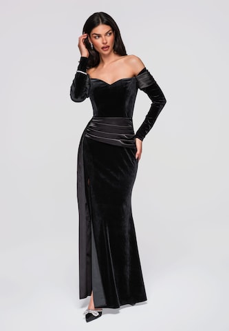 Ombre Evening dress in Black
