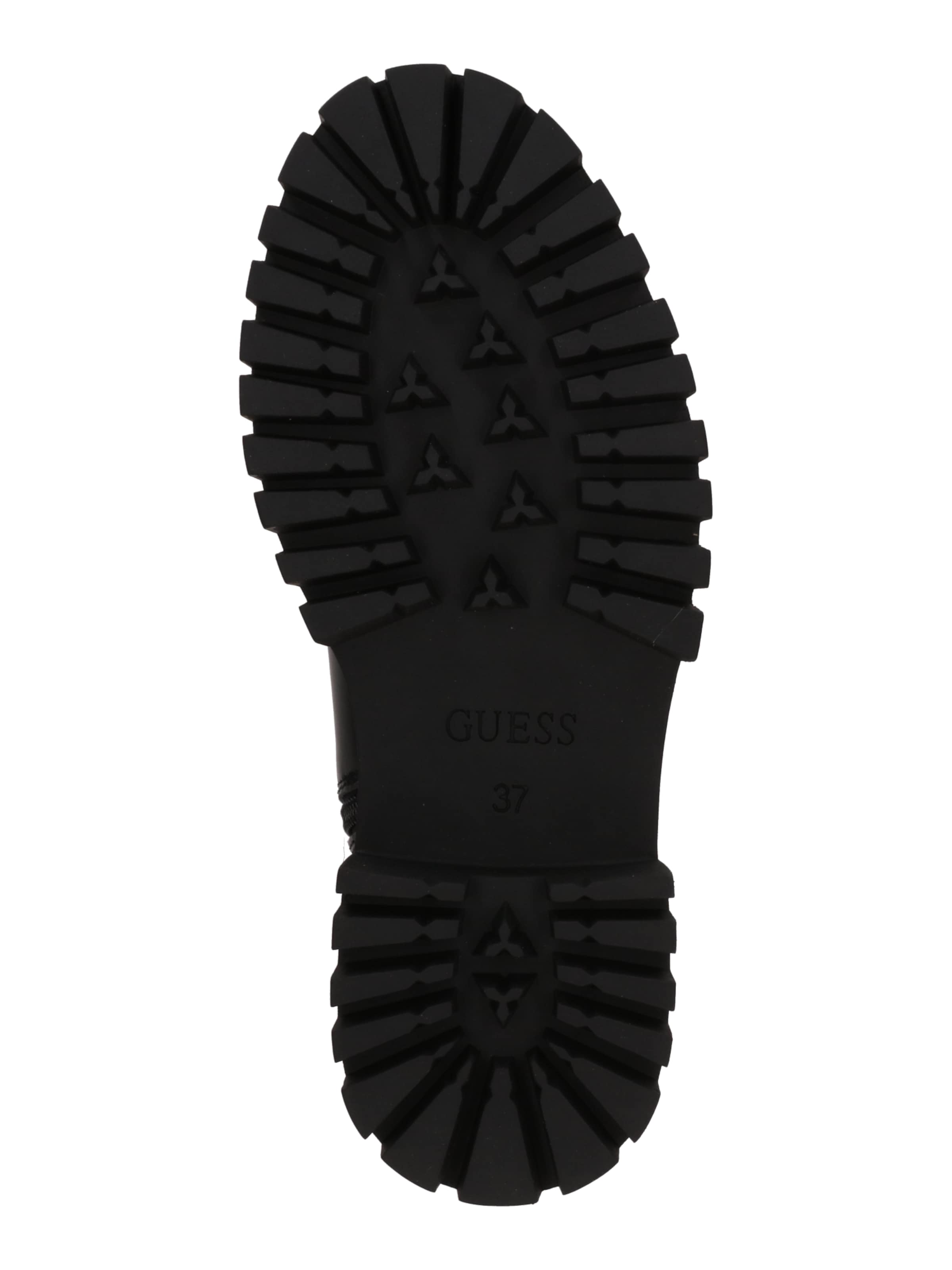 GUESS Schnürstiefelette 'FIONAA' in Schwarz