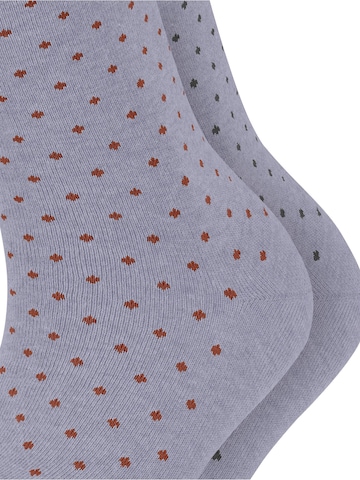 ESPRIT Socken 'Fine Dot 2-Pack' in Blau: Vorderseite