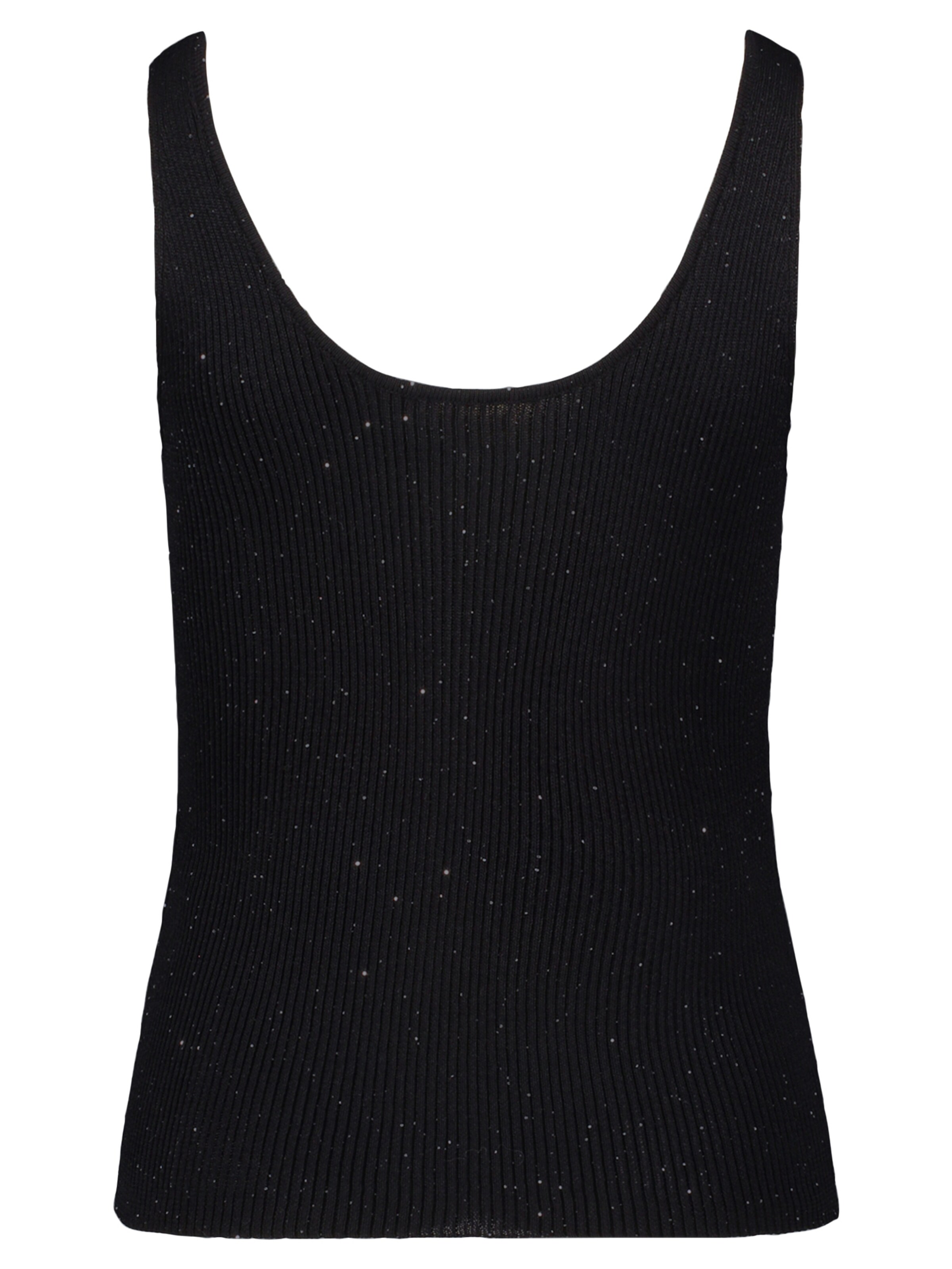 Top in maglia di Cartoon in nero