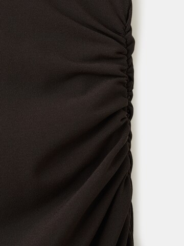 MANGO Festkjole i brun