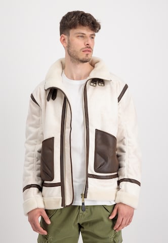 Giacca invernale di ALPHA INDUSTRIES in beige: frontale