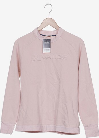 VAUDE Sweatshirt & Zip-Up Hoodie in L in Pink: front