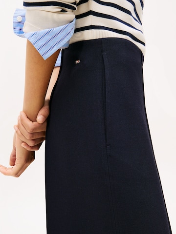 Wide Leg Pantalon TOMMY HILFIGER en bleu